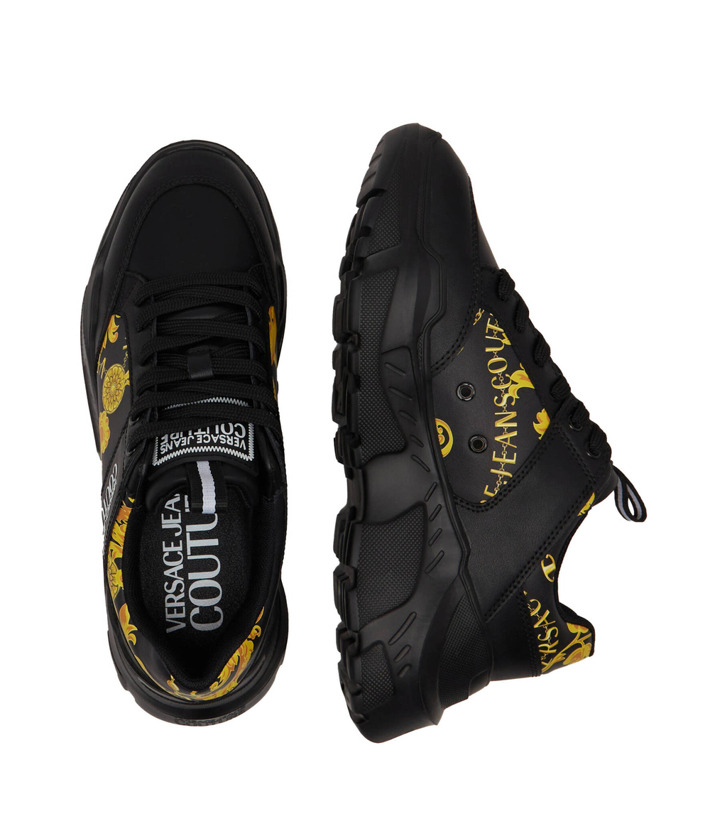 Кроссовки Versace Jeans Couture - черный(75YA3SC2ZP324)