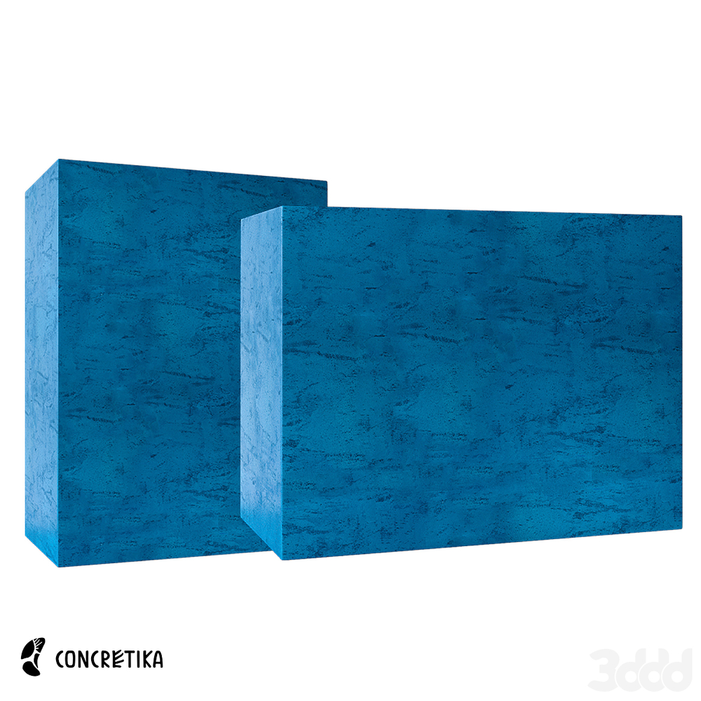 Кашпо DEVIDER COBALT BLUE 60 х 30 х 50