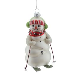 GAEM Украшение новогоднее "Снеговик", L8 W6 H13,5 см