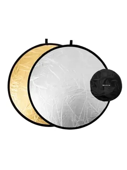 Отражатель 2в1 Raylab RF-01 золотистый/серебристый 80см
