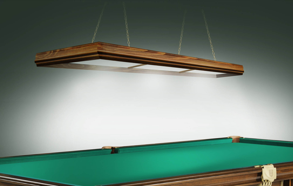 Лампа Evolution 3 секции ясень (ширина 600) (№4,фурнитура золото)