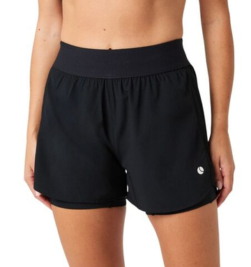 Женские Шорты теннисные Björn Borg Ace 2 In 1 - black beauty