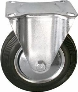 Опора колесная неповоротная  PU/92B  FIR  d=80мм  301321.0001
