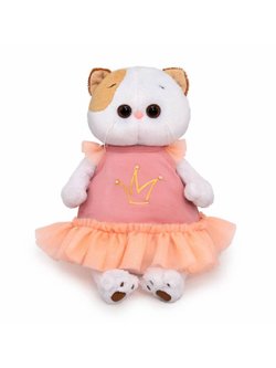 Мягкая игрушка Ли-Ли в платье с короной 24 см