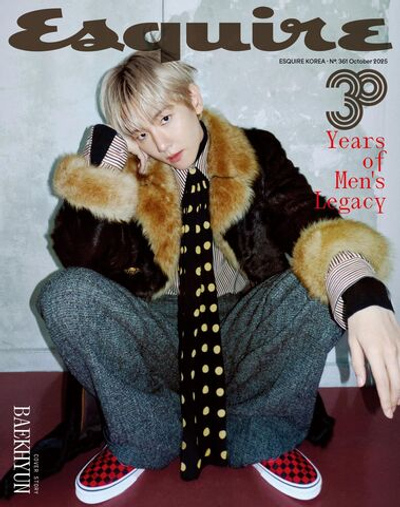 публикация esquire - 2025.10 BAEKHYUN C Type