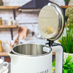 Чайник электрический 2л "Lykas", 1500-1850Вт, пластик/металл