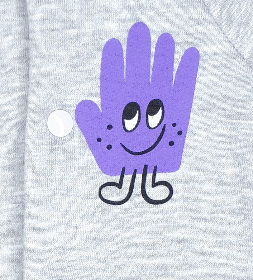 Комбинезон Ладошка (серый)