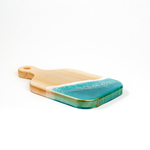 Доска разделочная из древесины сибирского кедра с эпоксидной смолой. RD65