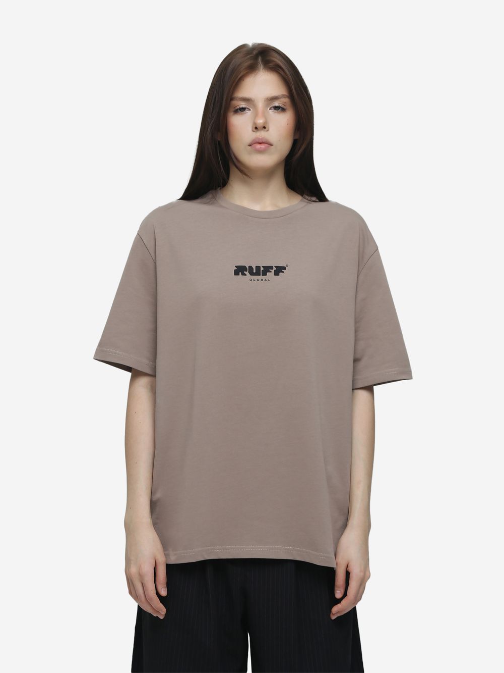 Футболка RUFF Global Base коричневая