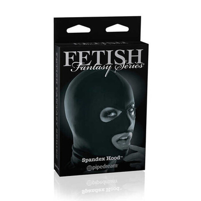 Маска на голову Spandex Hood черная (Цвет: черный)