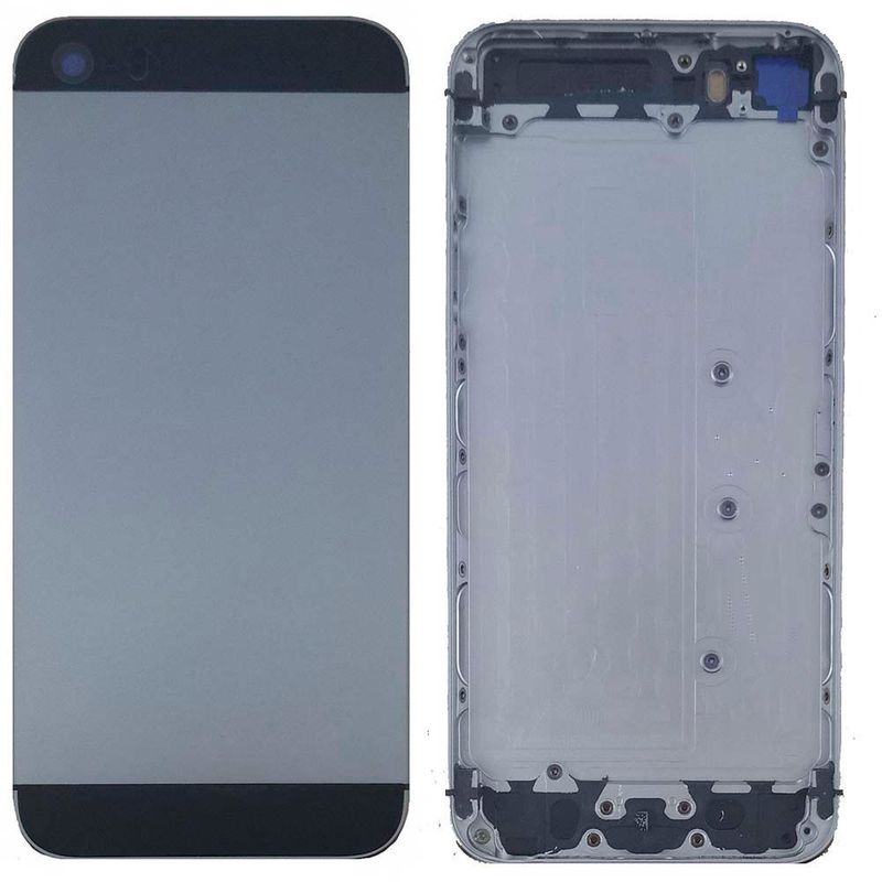 Задняя крышка (корпус) для Apple iPhone 5S Gray