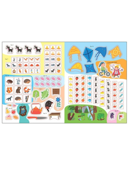 Логика, мышление 6+ Школа Семи Гномов. Активити с наклейками