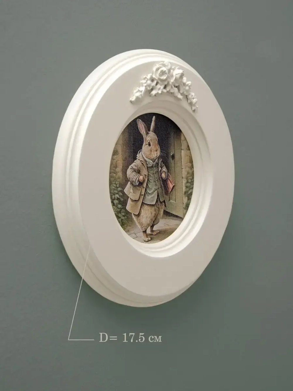 Картина на стену интерьерная на холсте 17,5 см