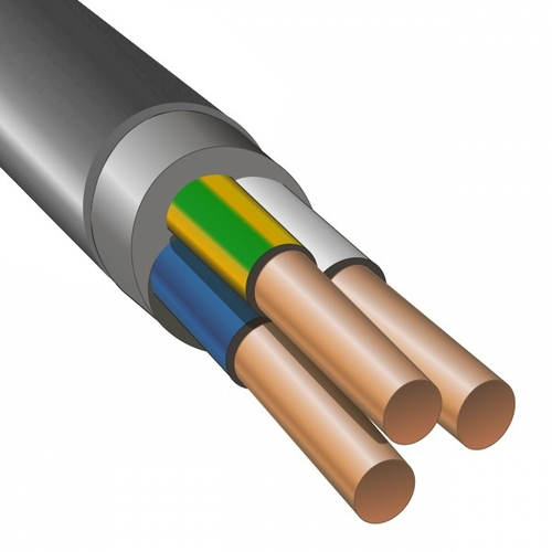 Кабель силовой NYM 3х1,5 медный круглый ГОСТ 31996 Конкорд NYM 3х1,5
