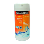 Favorit Office F130001 Screen Clean д/ ЖК и др. экранов влажные Салфетки