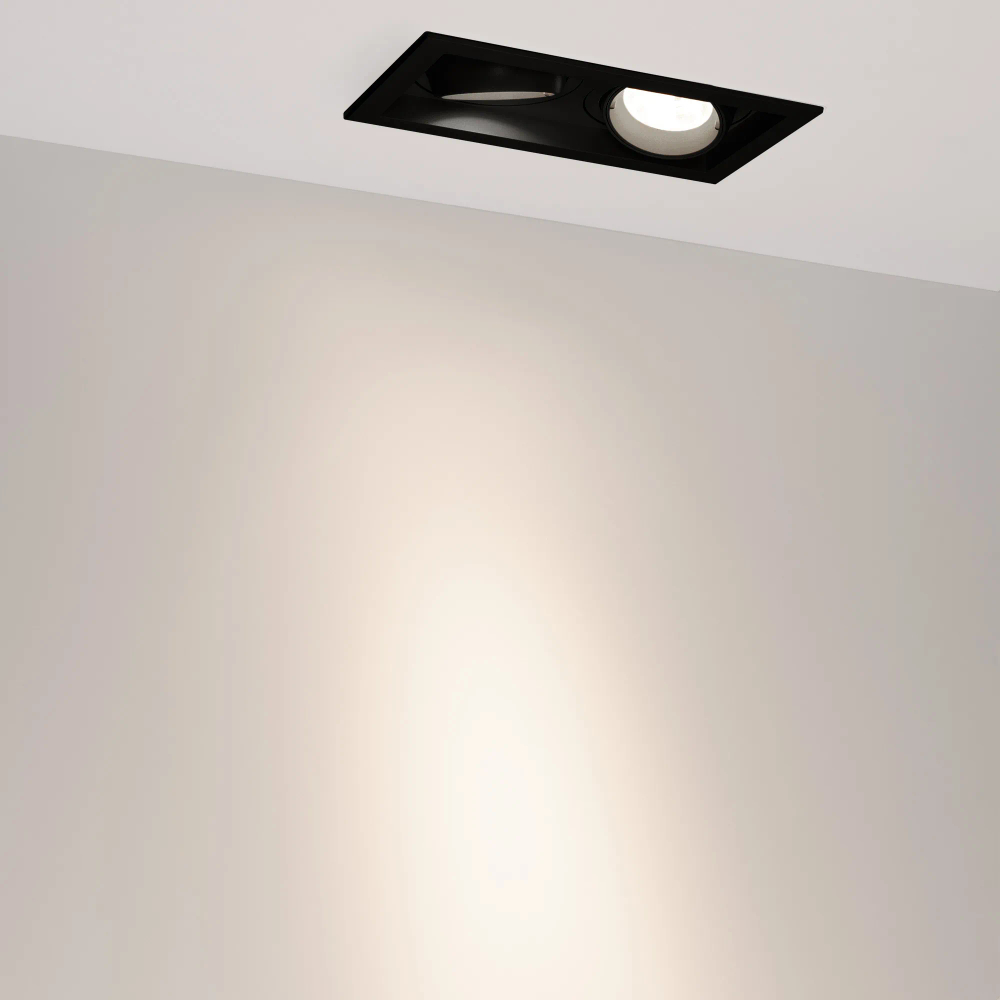 Светильник MS-VORTEX-BUILT-S210x117-2x20W Day4000 (BK-BK, 20 deg, 230V) (Arlight, IP20 Металл, 5 лет) 058440