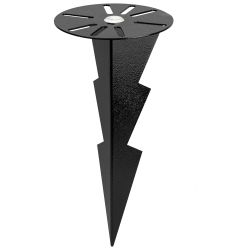 Держатель грунтовый ЭРА ДГ-03 для установки опор под светильники НТУ (шары) | Садово-парковые светильники