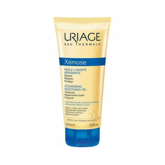 Uriage Xemose Cleansing Soothing Oil Очищающее успокаивающее масло, 200 мл