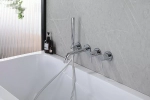 Смеситель для ванны Abber WASSER KREIS AF8130 хром