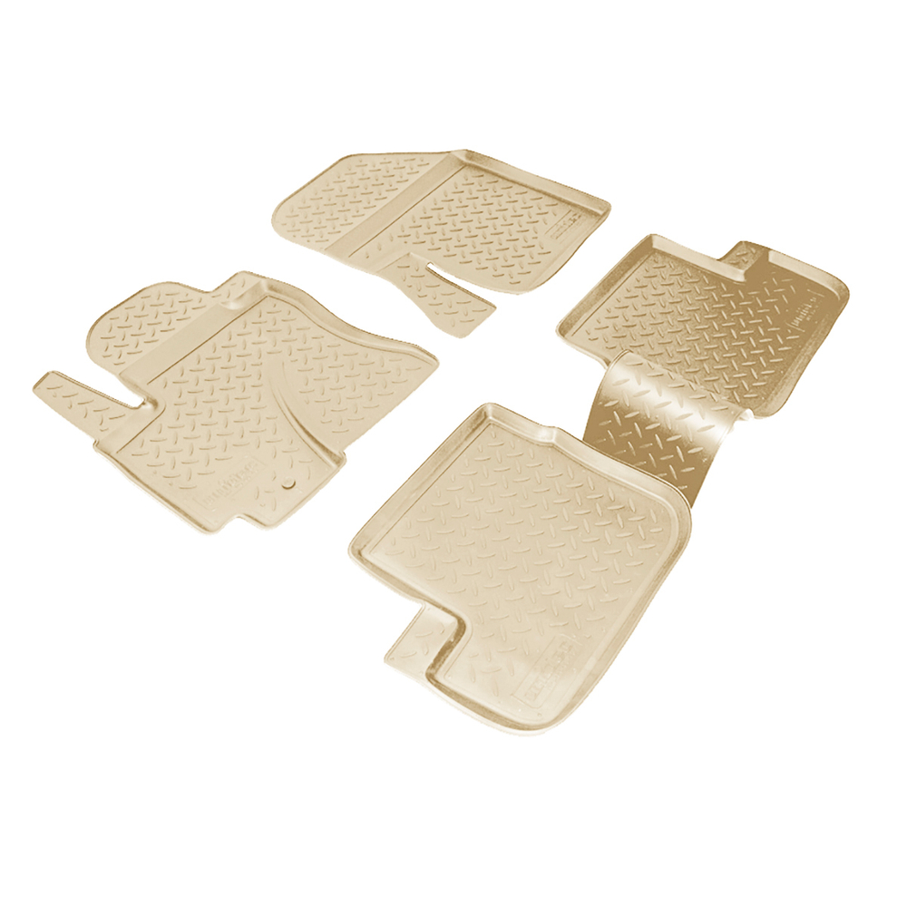 Ковры в салон Norplast/Unidec для Toyota RAV4 в кузове XA2 (2003-2005), Бежевый, арт.NPL-Po-88-43-B