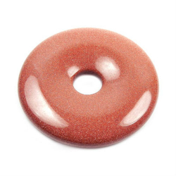 Кулон "Диск Би" авантюрин асс.