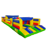 Надувная полоса препятствий «Веселые старты», без горки