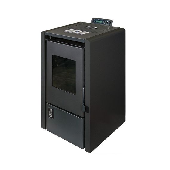 Камин пеллетный ZOTA B6H22 6кВт black WiFi 42504