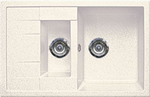 Мойка для кухни Gran-Stone GS-21K ( белый № 331 )