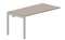 стол Polo 1580х780х750мм (2 громмета) - приставной элемент