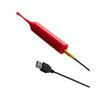 Красный клиторальный стимулятор Romp Pop (Цвет: красный)