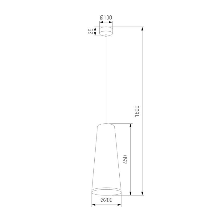 Подвесной светильник TK Lighting 10085 Zing