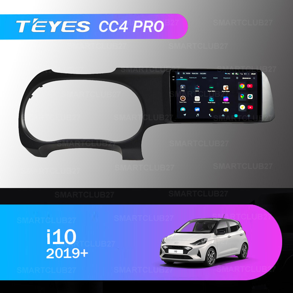 Teyes CC4 Pro 10,2" для Hyundai i10 2019+
