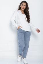 Джемпер Ванильные небеса (белый) Б11154 LT Collection