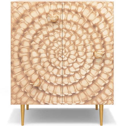 Комод Терра Стайл с 2 полками Айвори