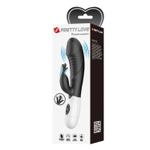 Pretty Love Rasmussen – вибратор‑кролик, 2 мотора, 30 режимов, 19,8 см, черный