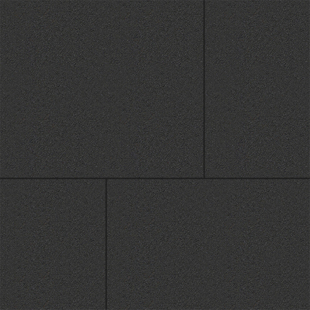 Тротуарная плитка КВАДРАТ 600х600 мм - Стандарт Черный