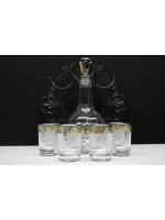 Стопки для водки 6 шт, графин стеклянный