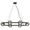 5041/60LA L-VISION ODL24 531 черн./золото/дымчатый/металл/стеко Люстра LED 60W 4000К 1526Лм TRONI