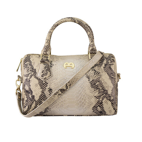 Женская сумка кросс боди 388 натуральная кожа под змею Иран