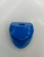 Точилка с контейнером, 1отверстие, 4*3,5*2см, 4цвета микс