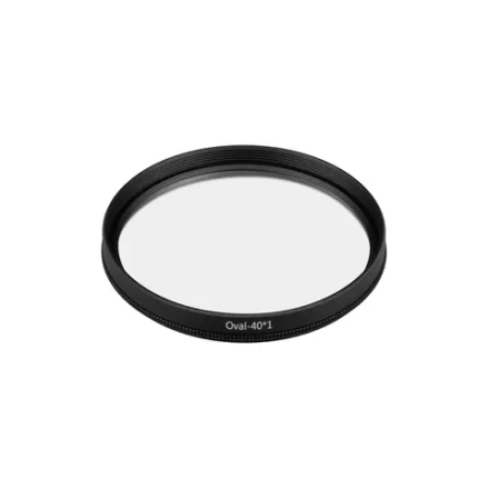 Насадка LGD-ARTIFACT-OVAL-LENS-R65 (BK) (Arlight, Металл) 057148