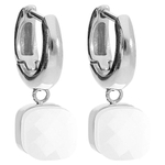 Серьги Qudo FIRENZE (S) White 107000/20-5420