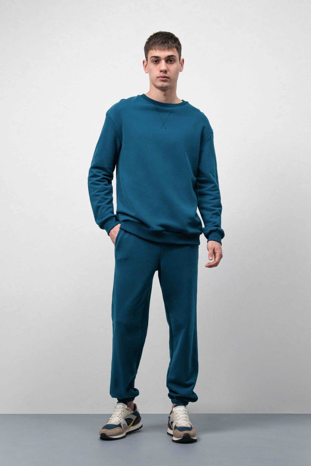 Толстовка Blackbase Треугольник печали Синий индиго