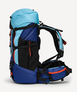 Рюкзак Hiking Ascent, голубой/синий, 55+10 л