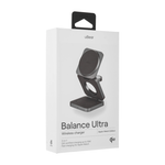 Складная зарядная станция MagSafe uBear Balance Ultra для iPhone, Apple Watch и AirPods (Qi2) Беспроводная зарядка: Qi 15 Вт, Qi 5 Вт, магнитное крепление для быстрой зарядки Apple Watch (Qi 5 Вт). Проводная зарядка: нет. Сертификация Qi2. Есть LED-индика