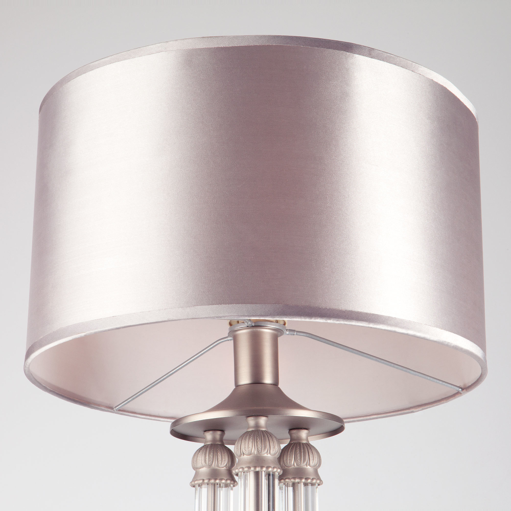 Торшер 01046/1 сатин-никель