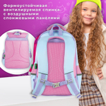 Рюкзак BRAUBERG KIDS MODE с кошельком в комплекте, 1 отделение, "Little sweetie", 39х28x15 см.