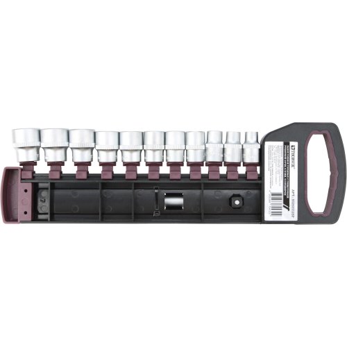 Набор торцевых головок THORVIK с трещоточной рукояткой 3/8"DR, 8-19 мм, 12 предметов   S12S1112SP