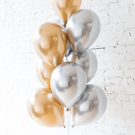 Сет "Silver+Gold Chrome" 10 шт.