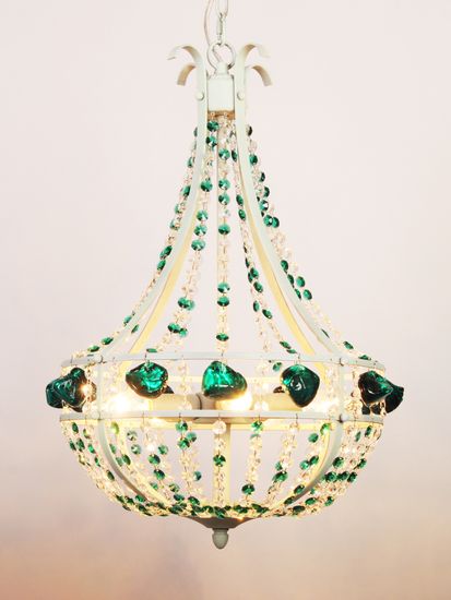 Подвесная люстра Manne L.6301-5 GREEN